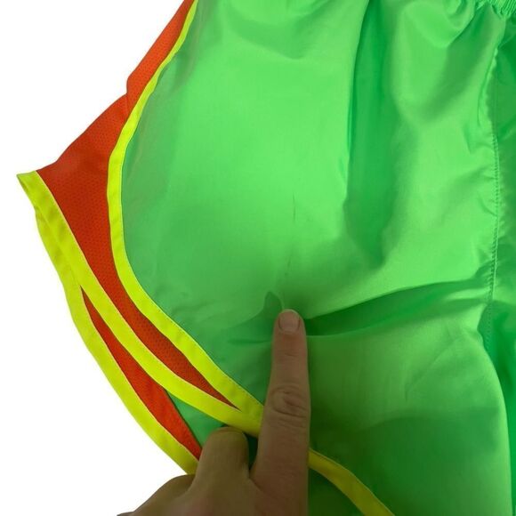 Nike Neon Green Yellow Athletic Running Shorts large - Picture 12 of 12